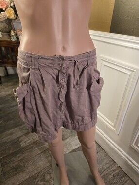 Old Navy Mauve Utility Skort with Drawstring